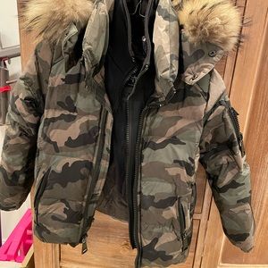 Boys camouflage jacket